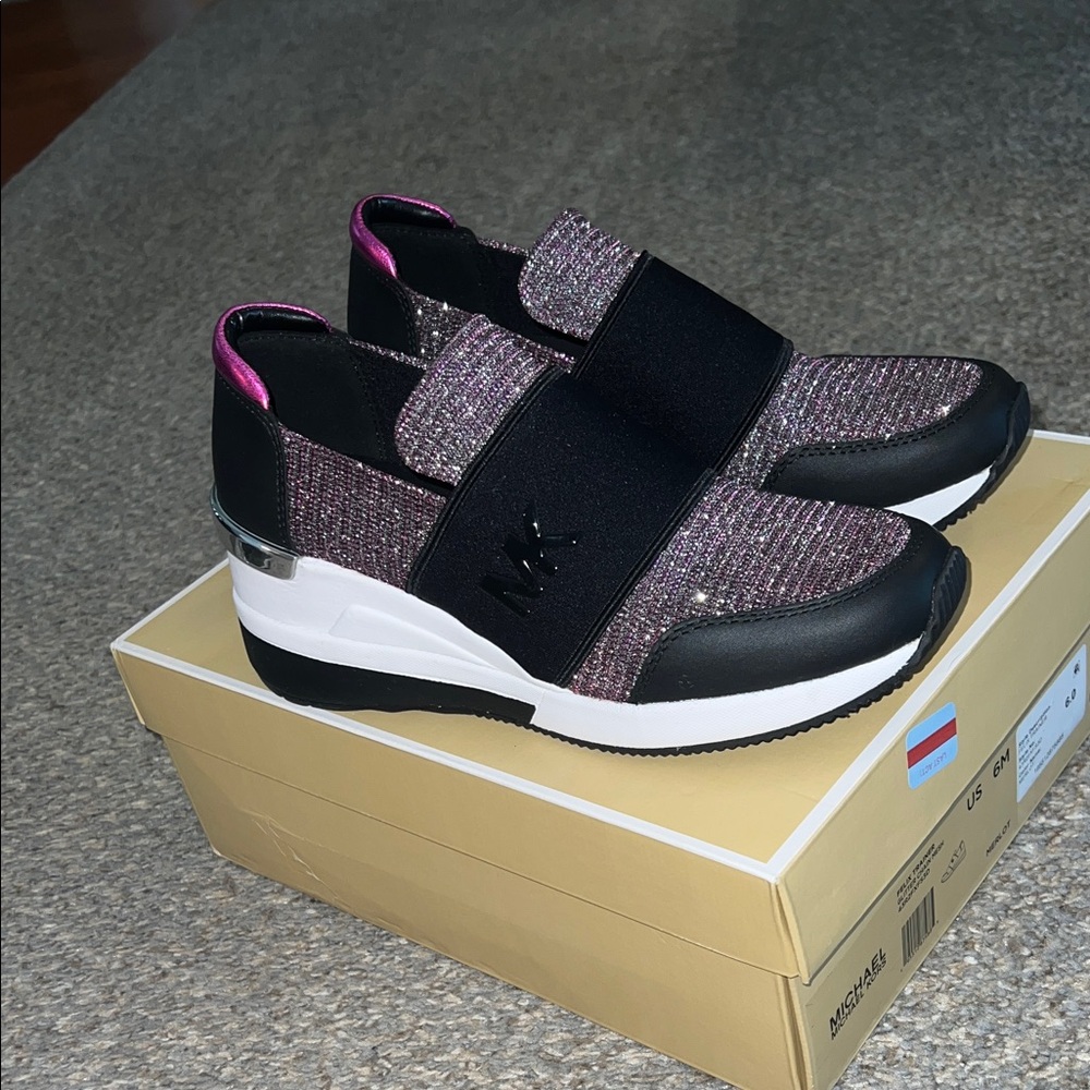 Michael Kors Felix trainer sneakers. 6